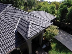 深灰亚光-法式屋顶瓦